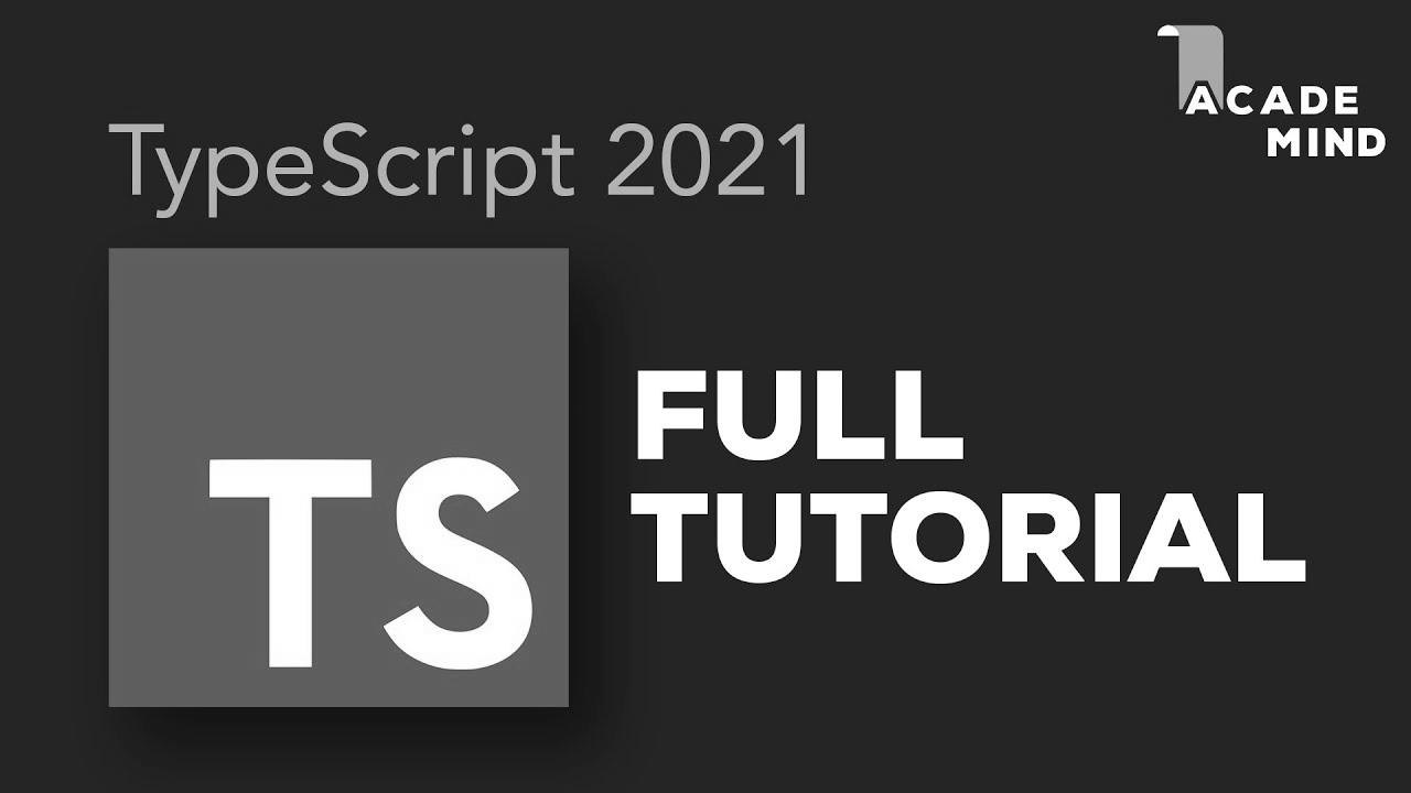 TypeScript Course for Novices – Study TypeScript from Scratch!