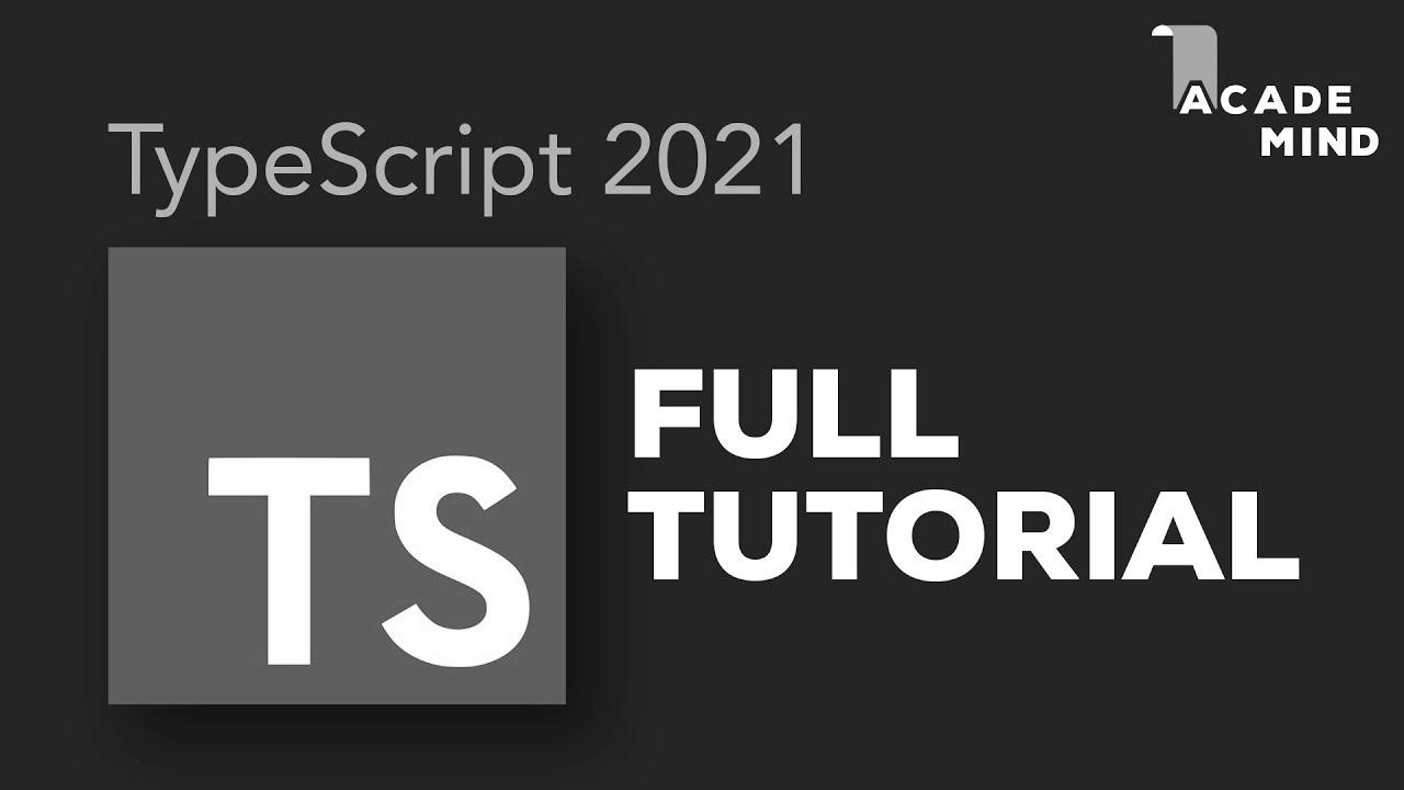 TypeScript Course for Beginners – Study TypeScript from Scratch!