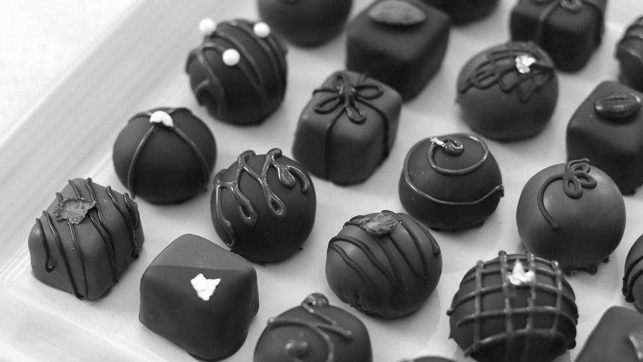 How you can make chocolate truffles with milk at home