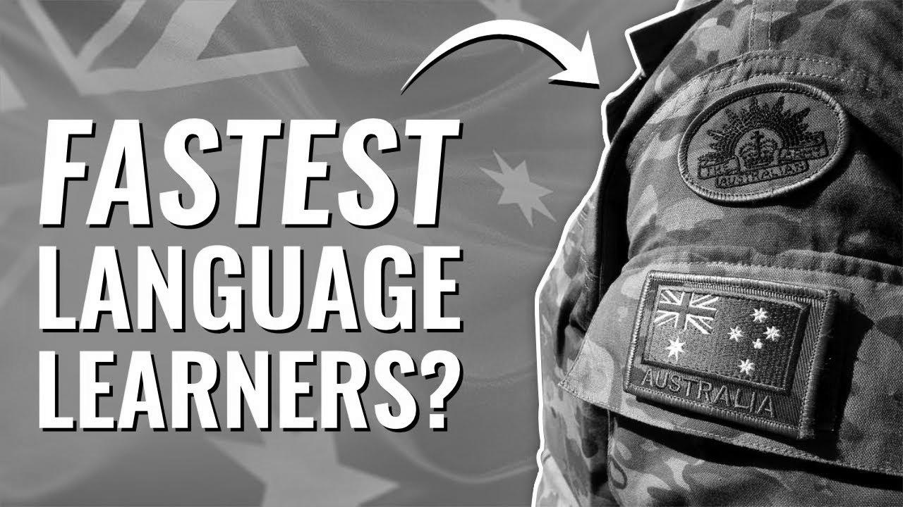 How Australian Military Linguists Study Languages ​​Fast