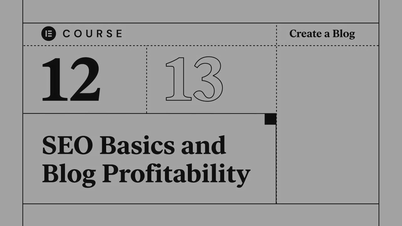 [12] {SEO|search engine optimization|web optimization|search engine marketing|search engine optimisation|website positioning} {Basics|Fundamentals} and Making Your {Blog|Weblog} {Profitable|Worthwhile}