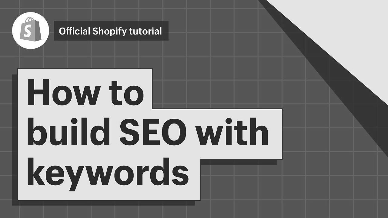 How To Construct website positioning Via Keywords ||  Shopify Help Center