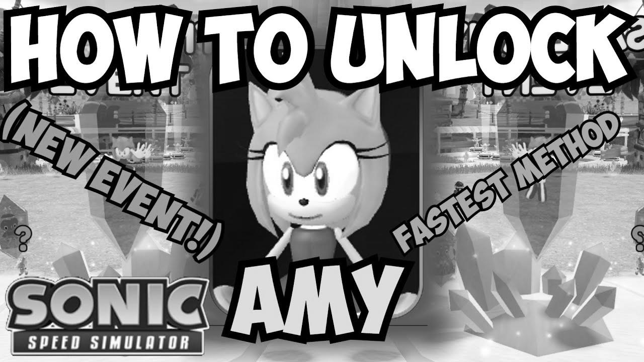 The way to Get Amy FAST in Sonic Pace ​​Simulator!  New Updates and Events!