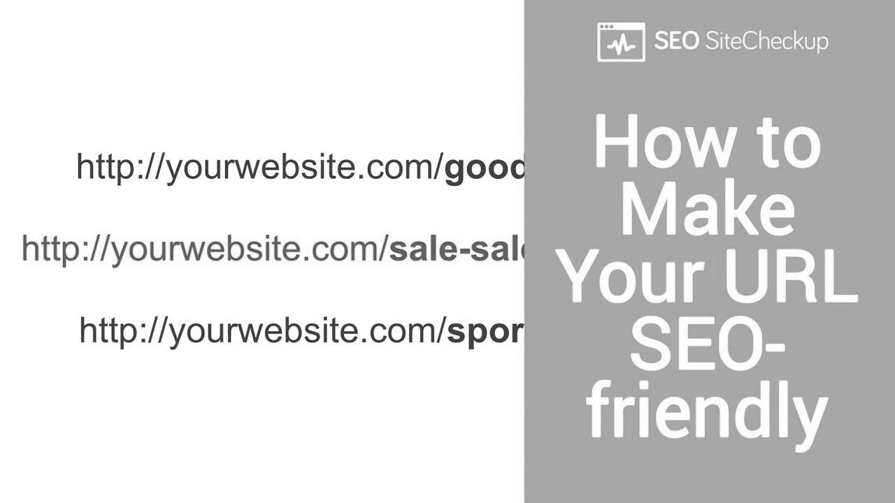 How one can Make Your URLs SEO Friendly