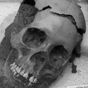 Police found 150 skulls at a “crime scene” in Mexico. It seems the victims, mostly ladies, were ritually decapitated over 1,000 years ago.