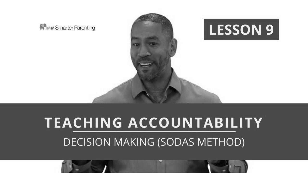 Assist children make good decisions |  Resolution Making skill (SODAS Method)