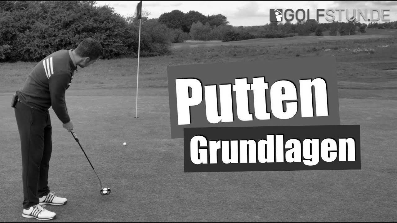 STRAIGHT PUTTING – The basics of approach and basics for a constant putt in golf (German)