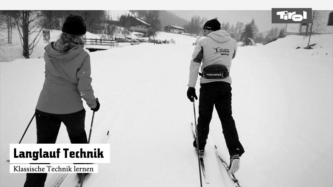 Cross-country skiing technique – be taught cross-country skiing within the classic manner