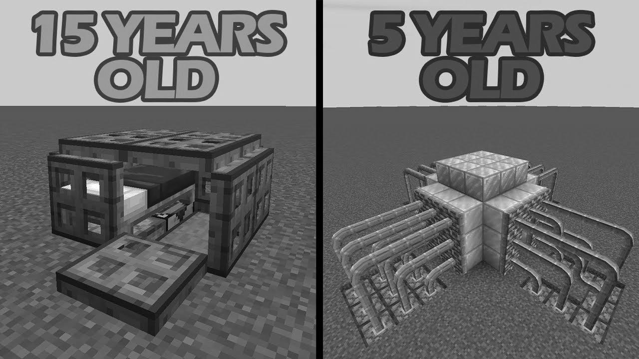 how you can build house at completely different ages