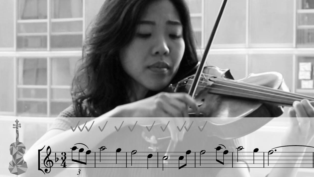 Study violin with Trala