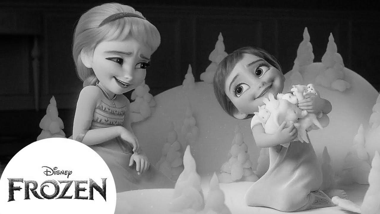 Baby Anna and Elsa Study Concerning the Enchanted Forest |  Frozen