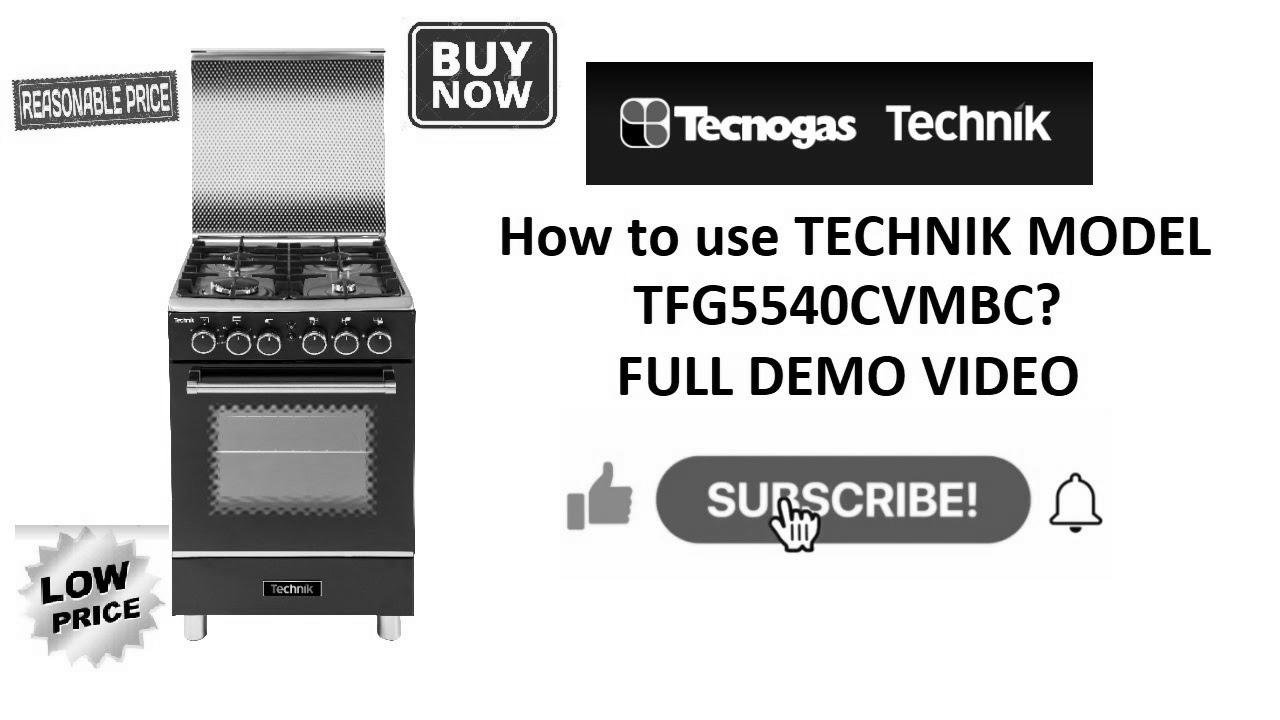 Tips on how to use TFG5540CVMBC |  50CM Method Cooking Range |  PINAKAMURA NA TECHNIK COOKING RANGE (Tagalog)